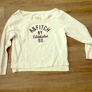 Abercrombie & Fitch Off Shoulder Sweatshirt
